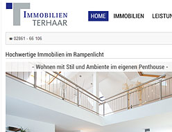 Immobilien Terhaar – Website